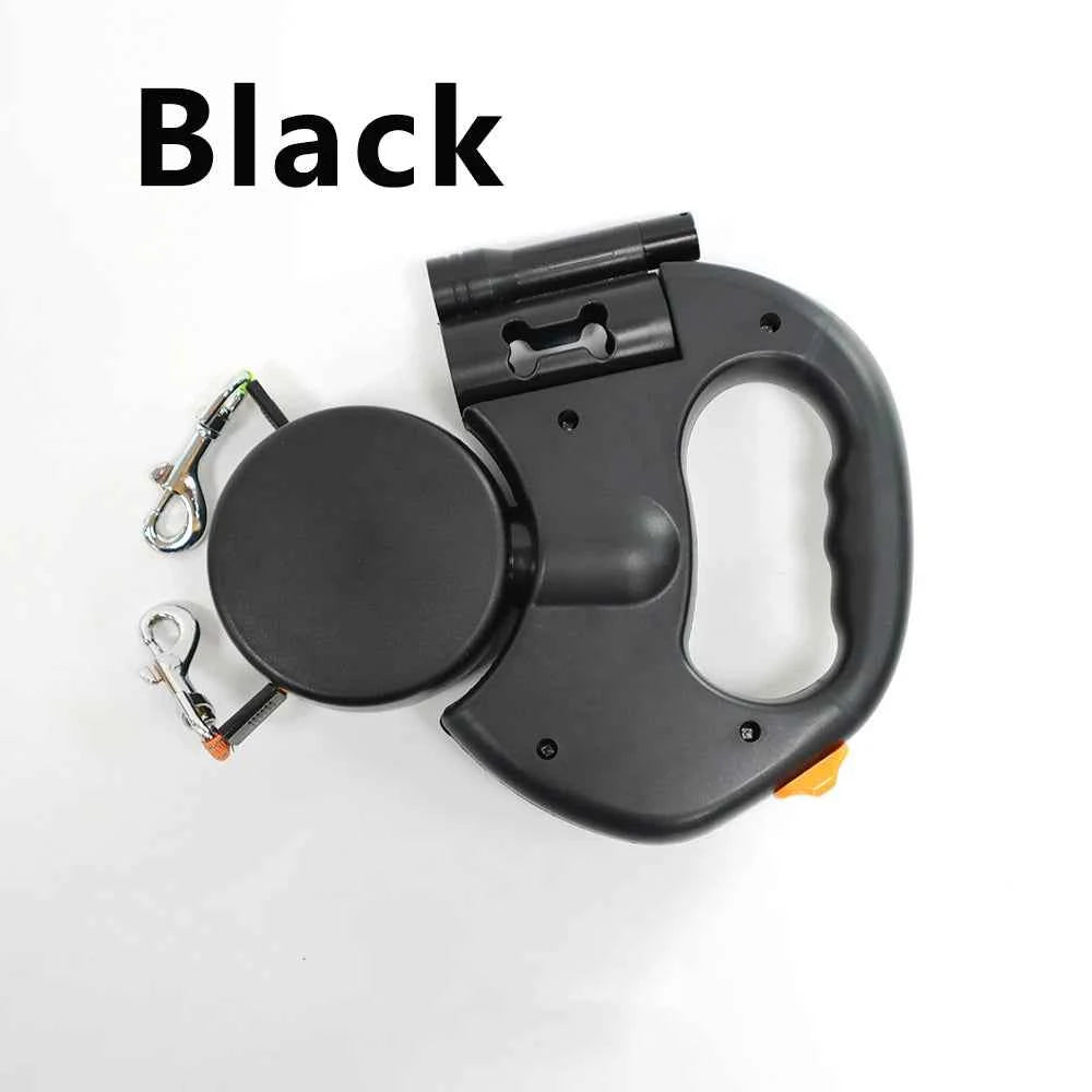 Retractable Dual Pet Leash with LED™