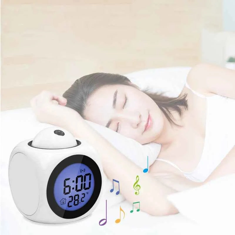 GentleRise™ Projection Alarm Clock