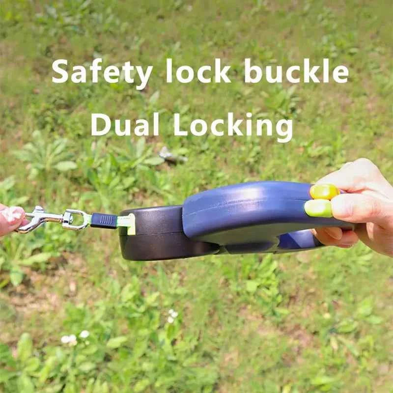 Retractable Dual Pet Leash with LED™